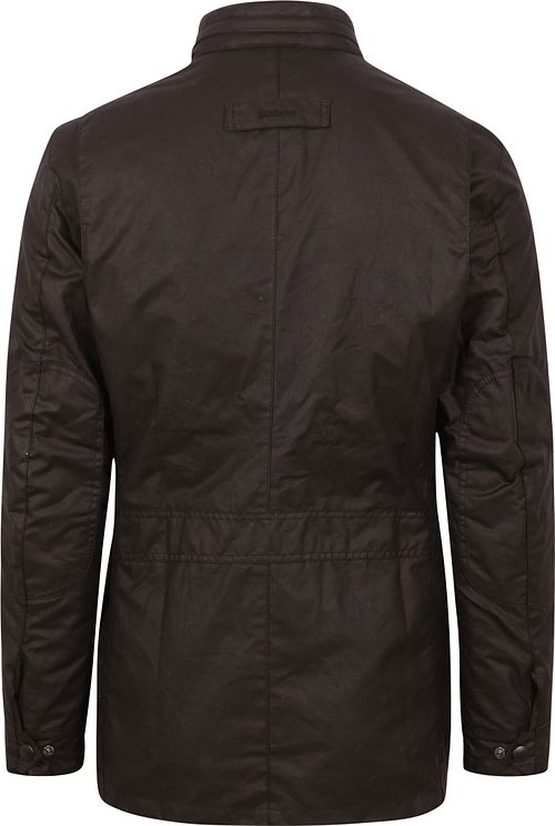 Barbour Wax Jacket Corbridge Rustic Brown Product / Achterkant