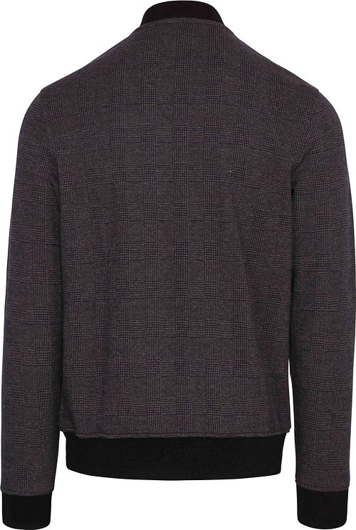 Blue Industry Cardigan Grey Navy Product / Achterkant