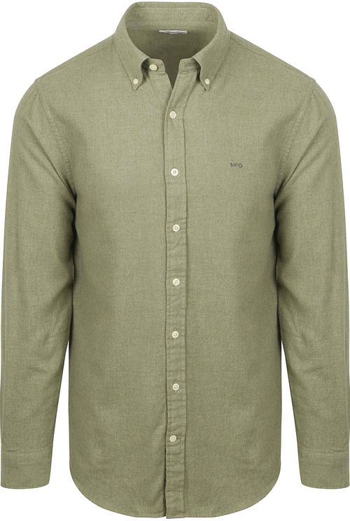 McGregor Chemise Flanel Melanger Vert Sage