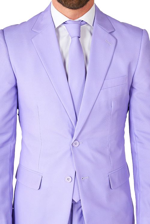 OppoSuits Lavish Lavender Suit Model / Detail