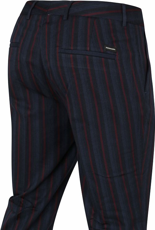 Scotch and Soda Mott Chino Streifen Navy Product / Detail