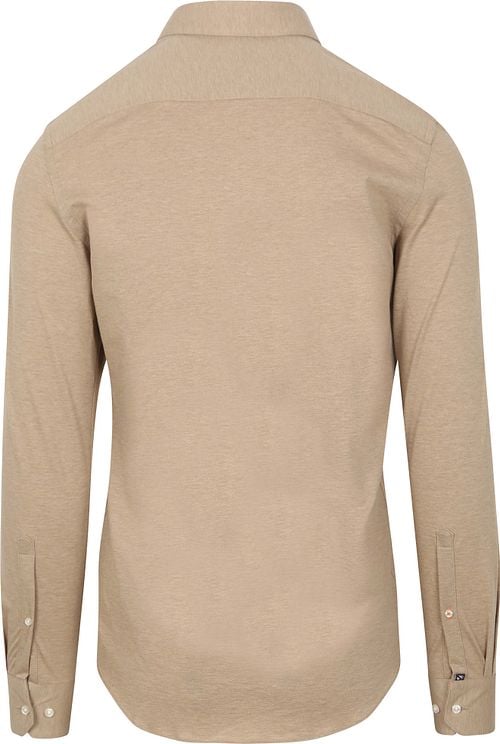 Suitable Camicia Polo Beige Product / Achterkant