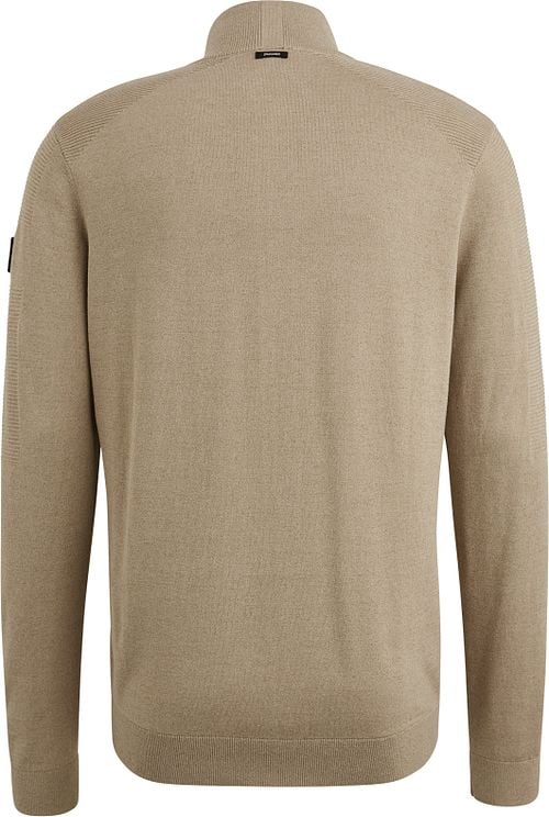 Vanguard Pullover Half Zip Beige Product / Achterkant