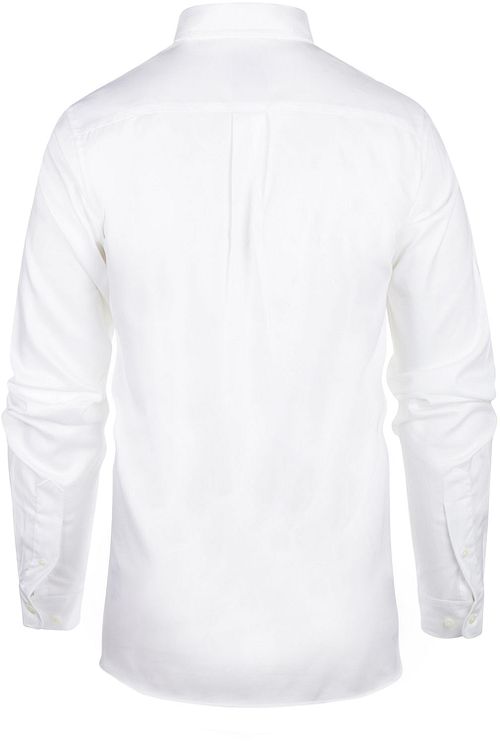 Steppin' Out Extra Long Sleeves Hemd Twill Weiß Product / Achterkant