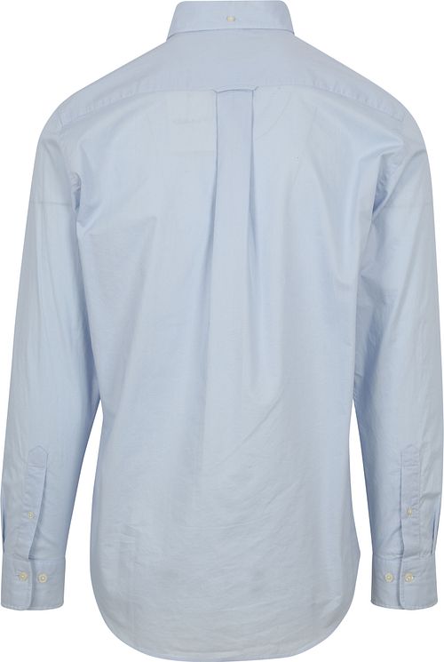 Gant Casual Shirt Poplin Light Blue Product / Achterkant
