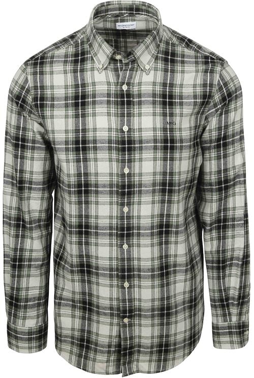 McGregor Chemise Flanel Vert A Carreaux
