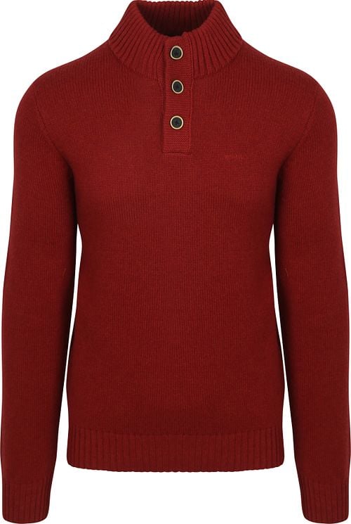 NZA Pullover Mocker Adan Cherry Red Product