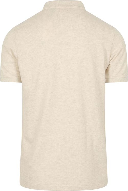Suitable Mang Poloshirt Ecru Product / Achterkant