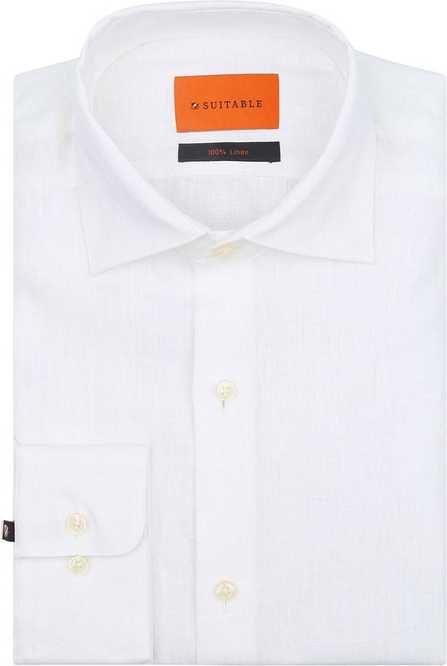 Suitable Shirt Linen White Product