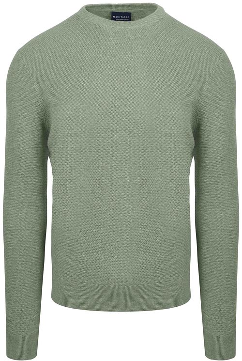 Suitable Trui Structuur Groen Product