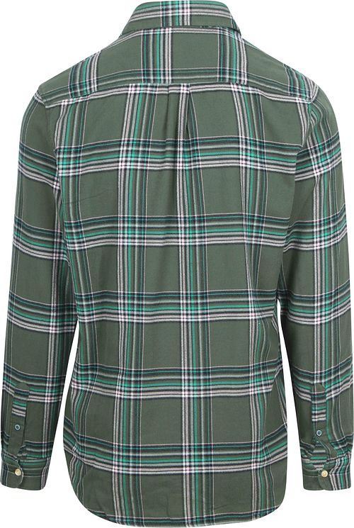 Chemise en flanelle Scotch and Soda verte Product / Achterkant