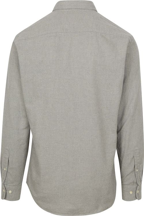 McGregor Overhemd Flanel Melange Grijs