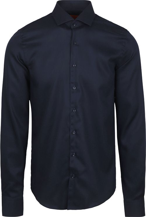Suitable Hemd Extra Lange Ärmel Twill Navy Product