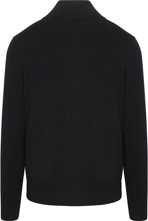 BOSS Kanozip Cardigan Dark Blue Product / Achterkant
