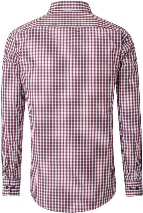 Casa Moda Overhemd Ruiten Rood Product / Achterkant