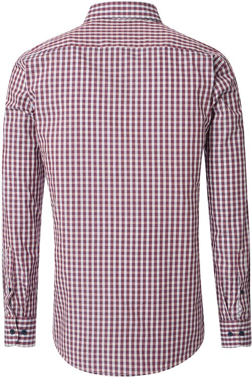 Casa Moda Casual Shirt Checks Red Product / Achterkant
