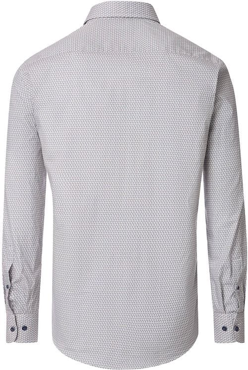 Casa Moda Casual Shirt Squared Circle Blue Product / Achterkant
