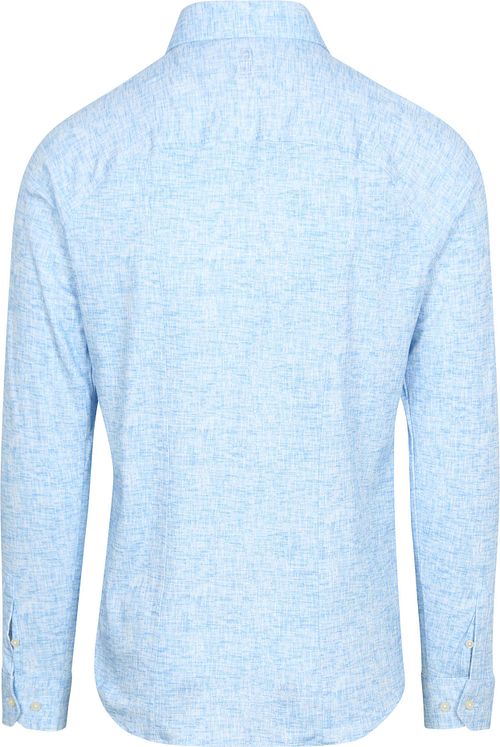 DESOTO Hemd Kent Monochrome Blau Product / Achterkant