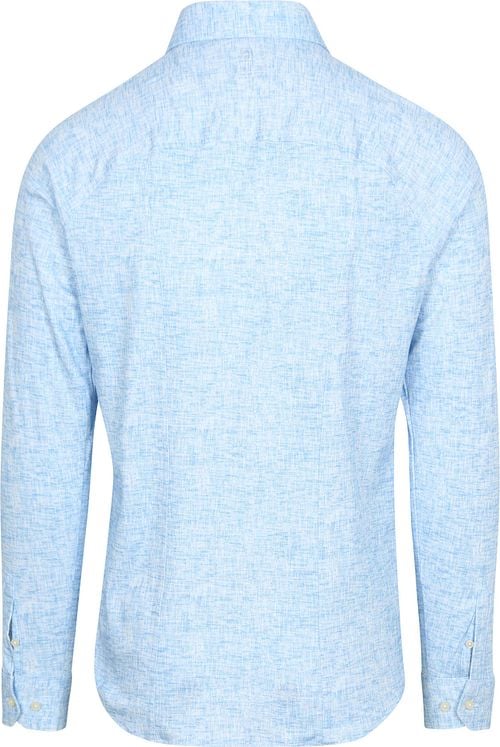 Desoto Shirt Kent Monochrome Blue Product / Achterkant
