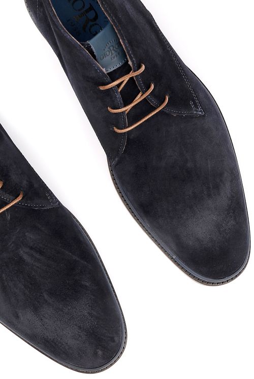 Giorgio Boy Shoe Suede Navy Product / Detail