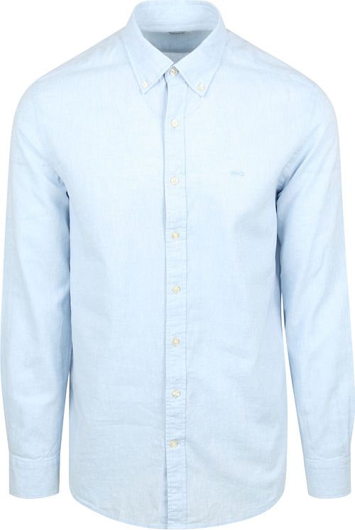 McGregor Shirt Linen Blend Light Blue Product