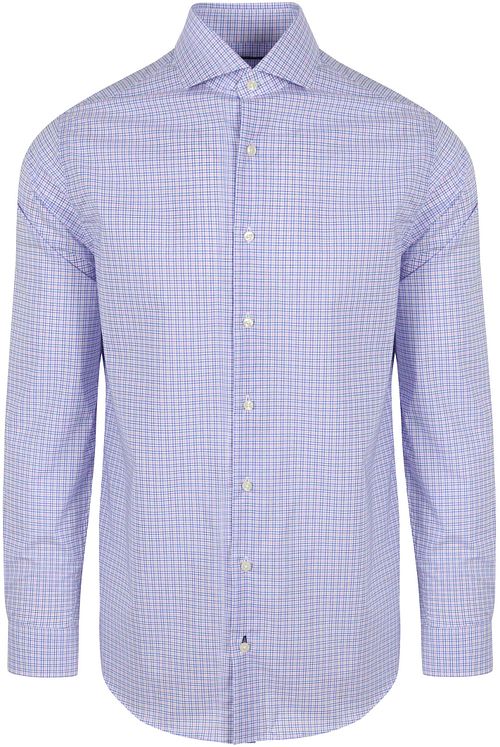 Steppin' Out Hemd Karos Blau Rosa Product