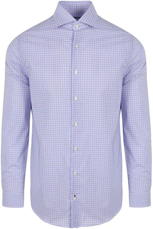 Steppin' Out Overhemd Ruiten Blauw Roze Product