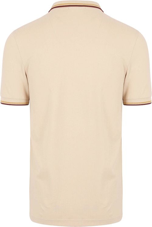 Fred Perry Polo M3600 Ecru W55 Product / Achterkant