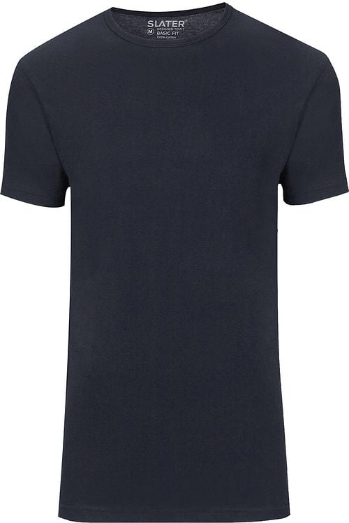 Slater 2-pack Basic Fit T-shirt Navy Product