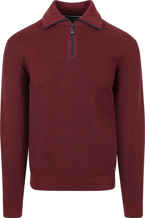 Casa Moda Pull-over Demi-Zip Bordeaux Product