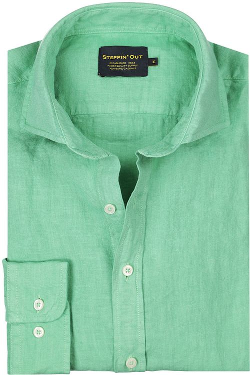 Steppin' Out Shirt Linen Mint Green Product