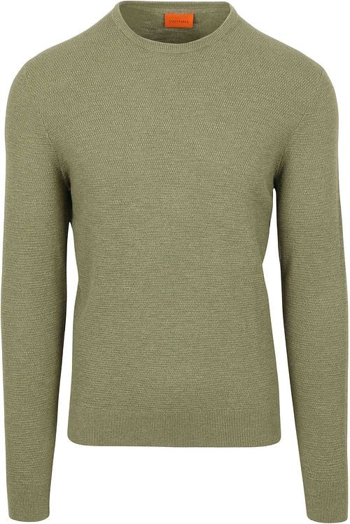 Suitable Pull Structure Slub Vert Olive Product