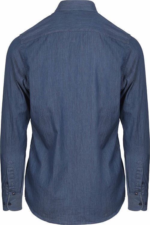 Suitable Shirt Washed Dark Blue Product / Achterkant