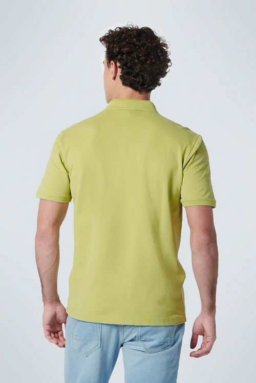 No Excess Polo Olive Green Model / Achterkant