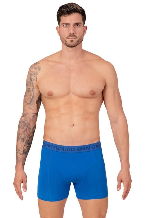 Muchachomalo Boxer Shorts Microfiber 3-Pack 34 Model / Voorkant