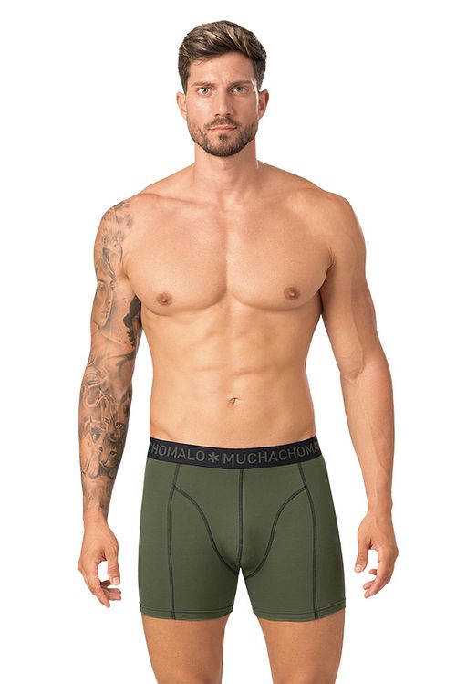 Muchachomalo Boxer-shorts Lot de 3 Solid 186 Model / Voorkant