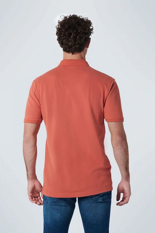 No Excess Polo Rouge Model / Achterkant