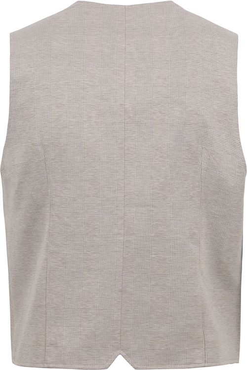Suitable Gilet Checks Sand Product