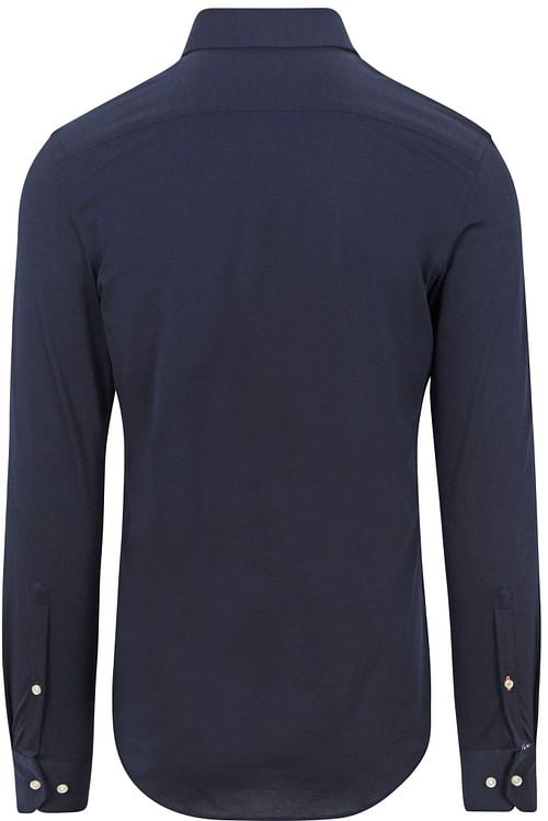 Suitable Camicia Polo Marine Product / Achterkant