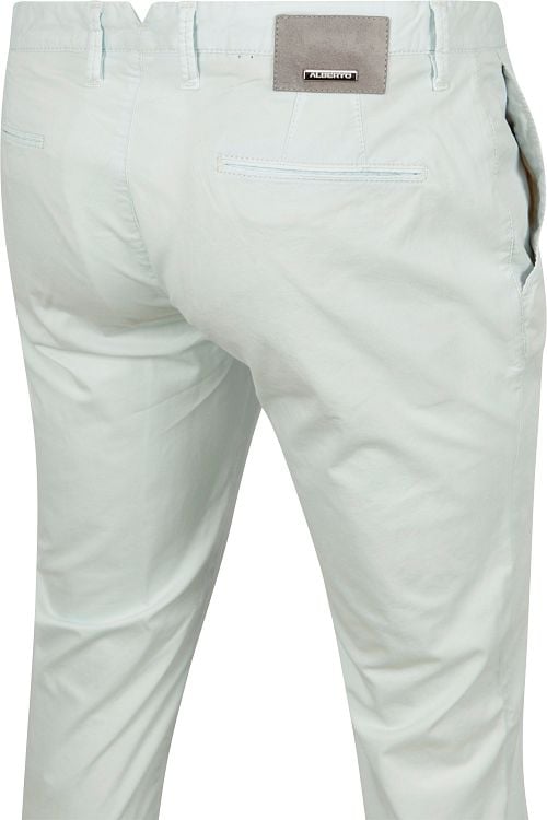 Alberto Chinohose Premium Cotton Rob Hellblau Product / Detail