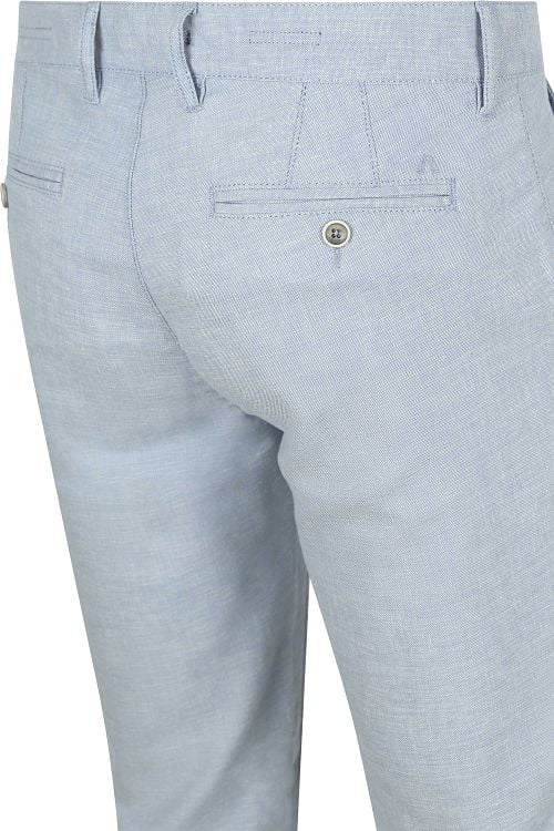 Alberto Lou Chino Linnen Mix Lichtblauw Product / Detail