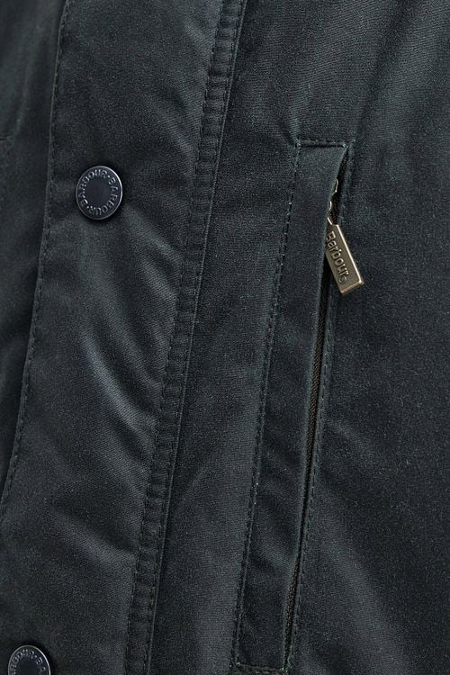 Barbour Falstone Wachsjacke Dunkelgrün Product / Detail