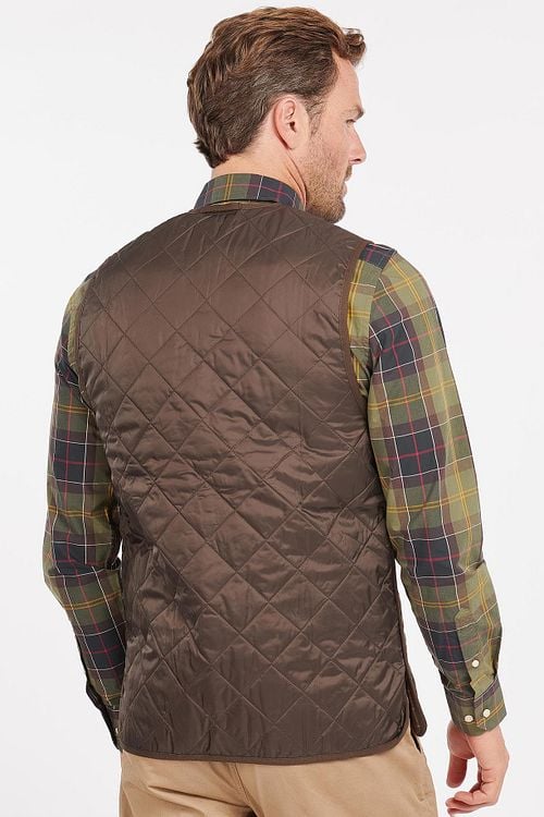 Barbour Waistcoat Brown Model / Achterkant