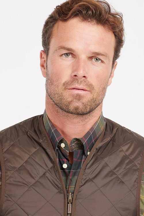 Barbour Waistcoat Brown Model / Detail