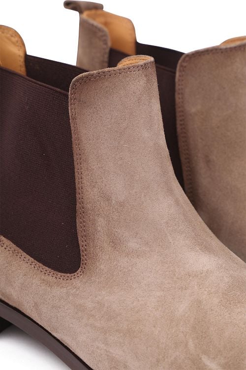 Suitable Chelsea Boot Suede Beige Product / Detail