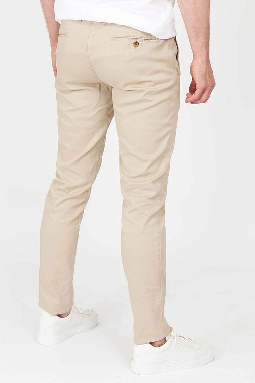 Suitable Chino Pico Light Beige Model / Voorkant