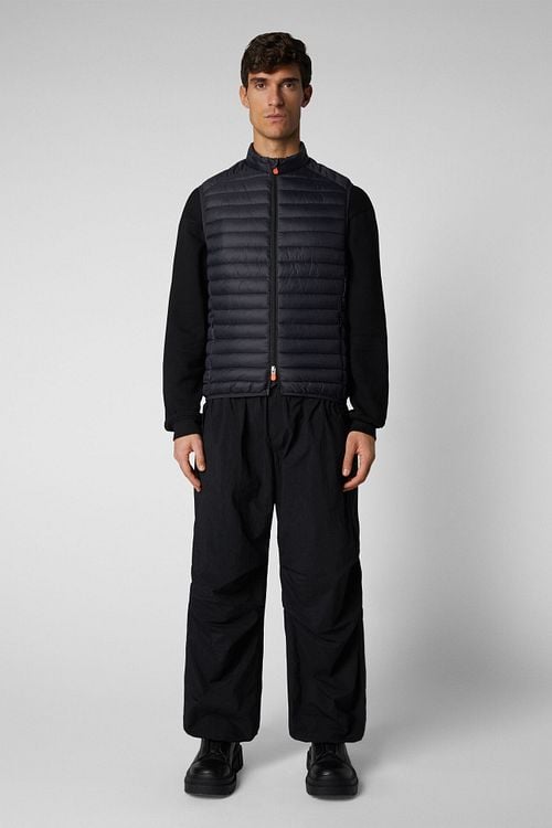 Save The Duck Bodywarmer Adam Black Model / Voorkant