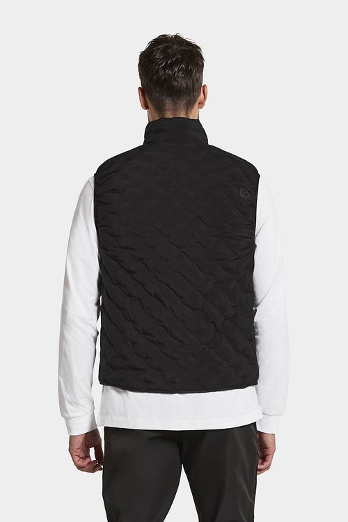 Didriksons Darius Bodywarmer Black Model / Achterkant