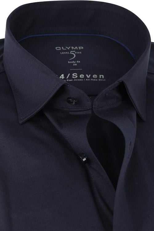 OLYMP Lvl 5 Hemd 24/Seven Marine Blau Product / Detail