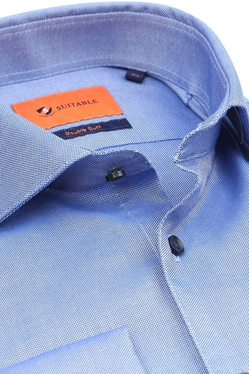Suitable Hemd Fein kariert Blau DM22-02 Product / Detail